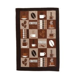 Pano de Copa 100% Algodão Felpudo Döhler 1 Pç - Café