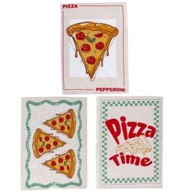 Pano de Copa Estampado 46 X 65Cm Teka - Pizza Teka