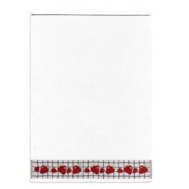 Pano De Copa 46X65 Cm Jacquard Karsten - Morangos 