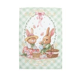 Pano de Copa Páscoa Dohler - Coelhos
