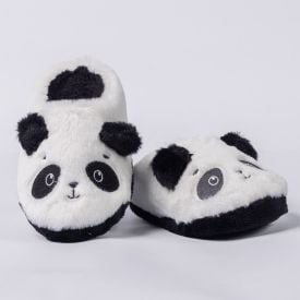 Pantufa Infantil Sleepy Panda Marmelada Branco