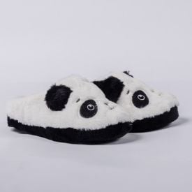 Pantufa Infantil Sleepy Panda Marmelada Branco