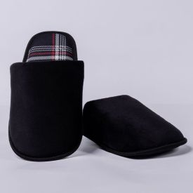 Pantufa Masculina Fechada Marc Alain Xadrez