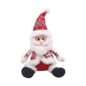 Papai Noel Fofuxo Sentado Havan Casa - Vermelho