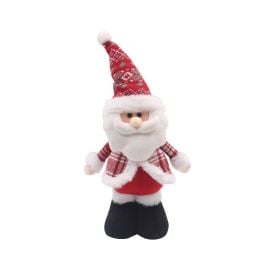 Papai Noel Fofuxo Vermelho Havan Casa - Xadrez 