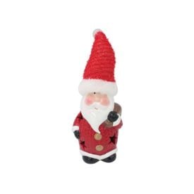 Papai Noel Tricô Com Led Havan Casa - 14 Cm