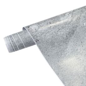 Papel Adesivo Auto Colante 0,45X2,00 M Havan - Cimento Cinza