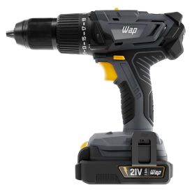 Parafusadeira E Furadeira Com Impacto Wap 1/2" Bateria 21V K21id03 - Bivolt