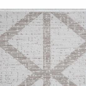 Tapete para Quarto e Sala 57Cmx1,80 m Amazonas Havan Casa - Bege Geométrico