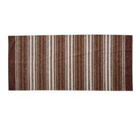 Tapete Chenile 0,75X1,6 M Havan Casa - Marrom Listrado