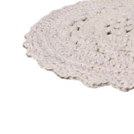 Tapete Passadeira Oval Romano 40Cmx1,20 m Havan Casa - Branco