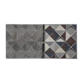 Tapete Passadeira Renaissance 57Cmx1,80 m Havan Casa - Venice Cinza