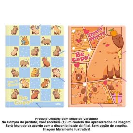 Pasta Aba Elástica Ofício Capy Dello - Sortido