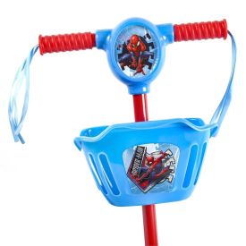 Patinete 3 Rodas Luzes E Som Spiderman Havan Toys - HBR0588