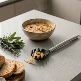 Pegador de Massa Silicone com Cabo Inox Duo Brinox