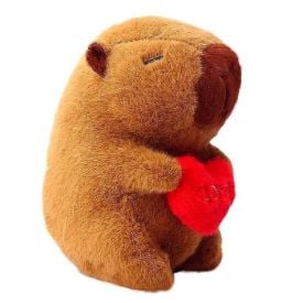 Pelúcia Capivara Com Coração Bbr Toys - R3685
