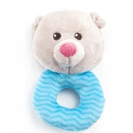 Pelúcia Chocalho Havan Baby - Ursa