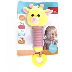 Pelúcia Com Buzina Havan Baby - Girafa