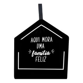Peso de Porta Decorativo Havan Casa - Família Feliz