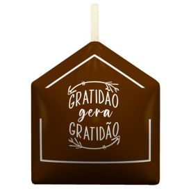 Peso de Porta Decorativo Havan Casa - Gratidão