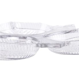 Petisqueira Com 3 Divisórias Vintage Lyor - Cristal