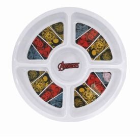 Petisqueira Melamina Personagens Disney 29Cm - Avengers