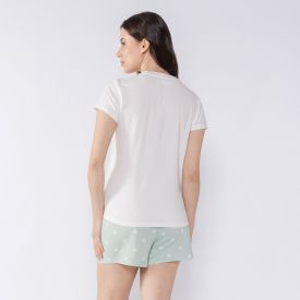 Pijama Feminino Curto Bom Dia Camila Moretti