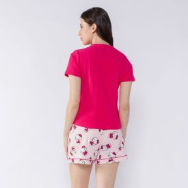 Pijama Hello Kitty Feminino Curto Sanrio 