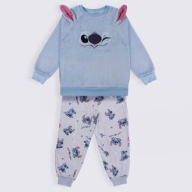 Pijama Infantil Menina 4 a 10 Anos Orelha 3D Disney
