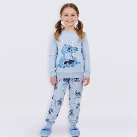 Pijama Infantil Menina 4 a 10 Anos Peletizado Disney