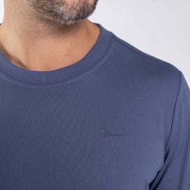 Pijama Masculino Longo Peletizado Marc Alain Azul