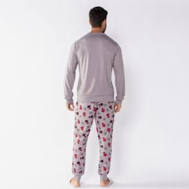 Pijama Masculino Longo Peletizado Marvel Spider-Man