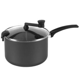Pipoqueira Antiaderente Com Tampa De Vidro Magnific Panelux 20Cm - Grafite