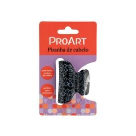 Piranha Estampada Florzinha Proart - Preta