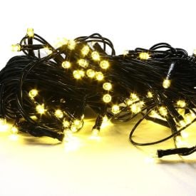 Pisca-Pisca De Natal 3000K 100 Leds 8 Funções Taschibra - 220 V