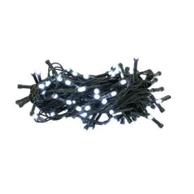 Pisca-Pisca De Natal Branco 100 Leds 8 Funções Taschibra - 220 V