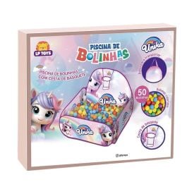 Piscina com 50 Bolinhas Unika Lp Toys - Rosa