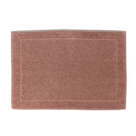 Tapete Piso Atoalhado para Banheiro 45X68 cm Spazio Havan - Malva Doce