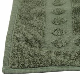 Tapete Piso Atoalhado para Banheiro 100% Algodão Havan Casa - Verde Floresta