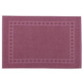 Piso Atoalhado Para Banheiro 100% Algodão Havan Casa - Rosa Madrid