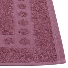 Tapete Piso Atoalhado para Banheiro 100% Algodão Havan Casa - Rosa Madrid