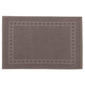 Piso Atoalhado Para Banheiro 100% Algodão Havan Casa - Taupe Verona