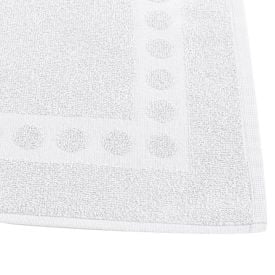 Tapete Piso Atoalhado para Banheiro 100% Algodão Havan Casa - Branco Wave