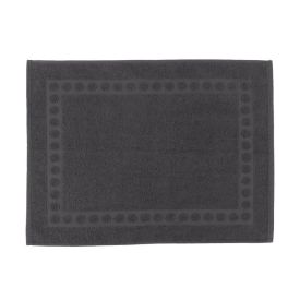 Piso Atoalhado para Banheiro 100% Algodão Havan Casa - Grafite Luna