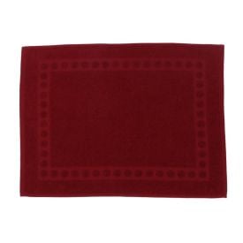 Piso Atoalhado para Banheiro 100% Algodão Havan Casa - Bordô