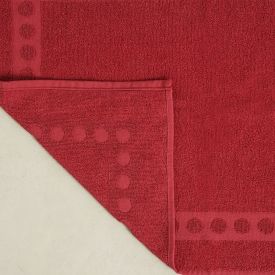 Tapete Piso Atoalhado para Banheiro 100% Algodão Havan Casa - Marsala