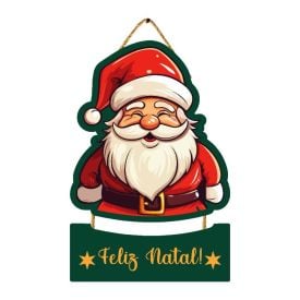 Placa Decorativa Natalina - Mdf