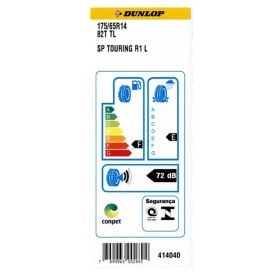 Pneu Dunlop Sp Touring R1 175/65 R14 - 414040