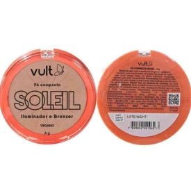 Po Compacto Bronze Soleil Vult 6Gr - Vegano