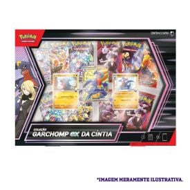 Box Pokémon Coleção Garchomp Ex Da Cíntia Copag - 35573